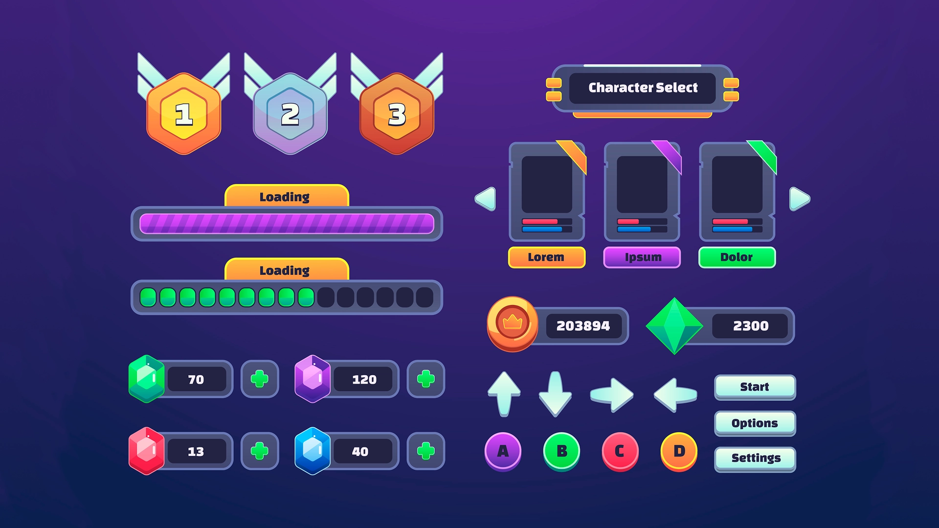 Sci-fi GUI